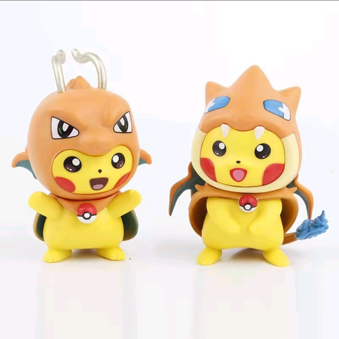 Poncho Pikachu Figurine