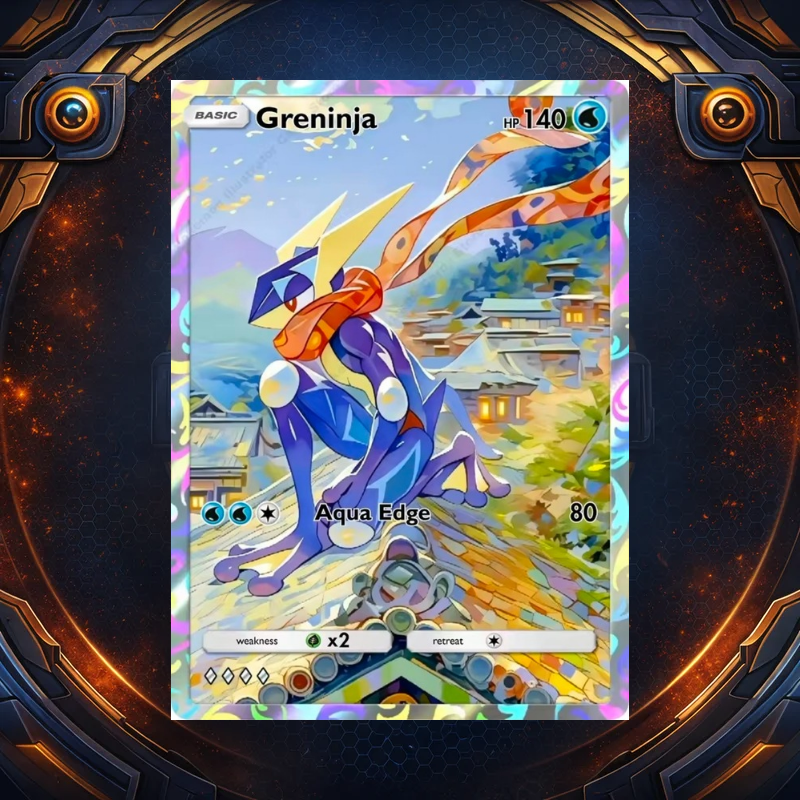 Custom Pokémon Art Gallery Pack (5 Cards)