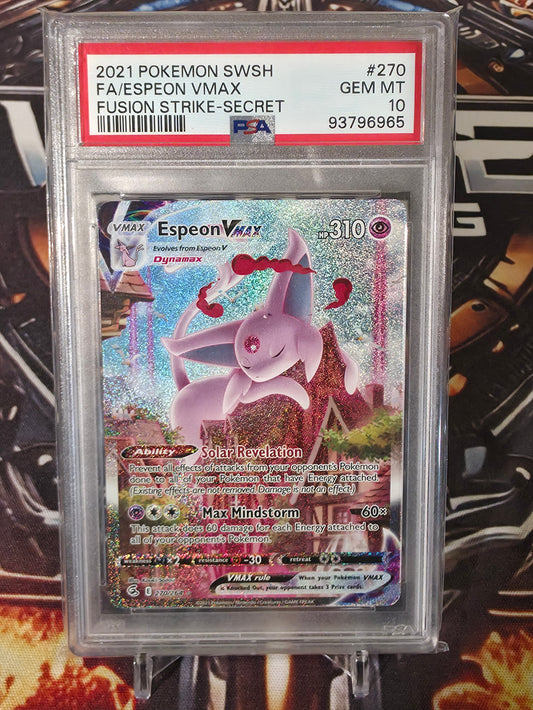 Espeon VMAX #270 EN - PSA 10