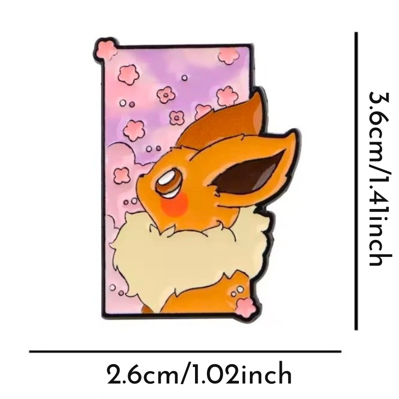 Enamel Eeveelution Pins - Pastel Series