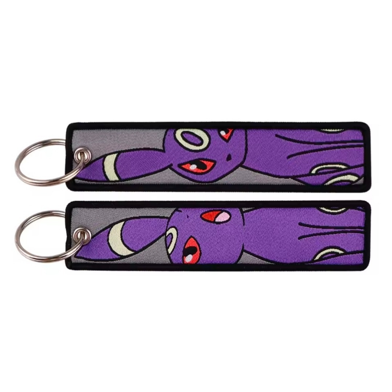 Pokémon Embroidered Keychains