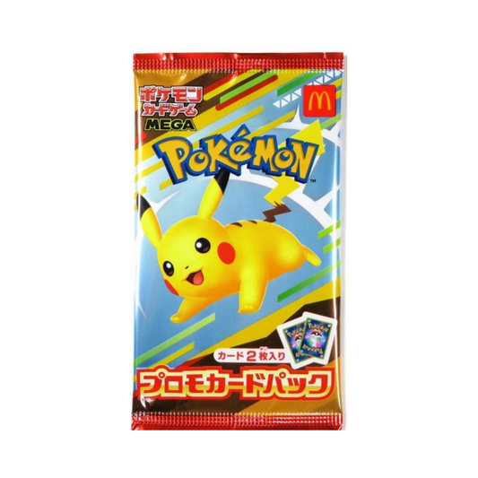 [JP] SEALED 2025 McDonald's Pikachu Promo Pack