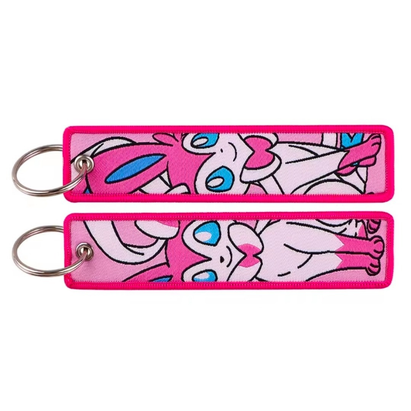 Pokémon Embroidered Keychains