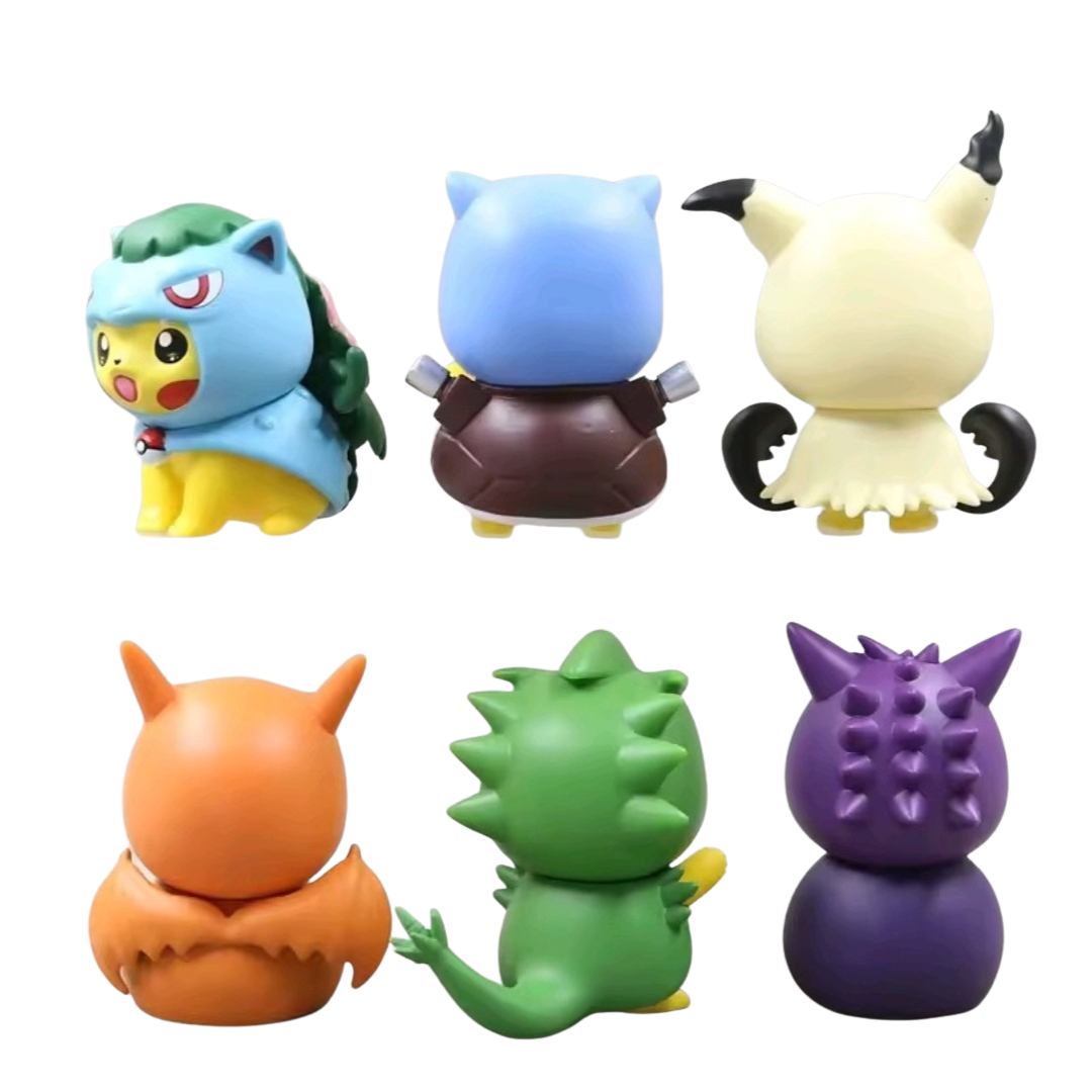 Poncho Pikachu Figurine Style 2