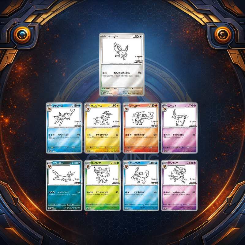 [JP] Yu Nagaba Eevee Promo Pack