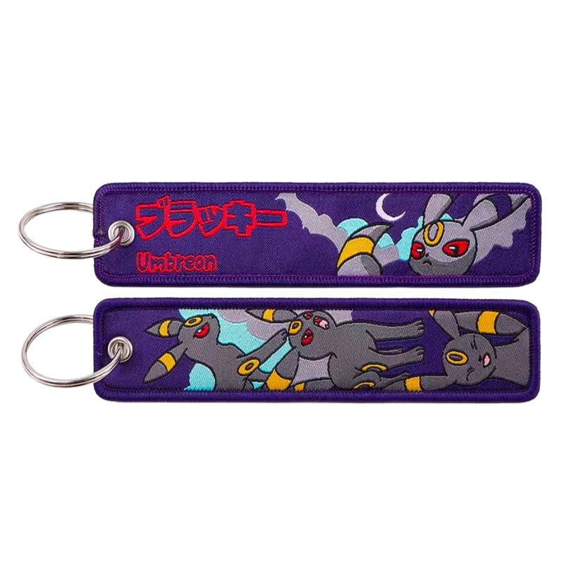 Pokémon Embroidered Keychains