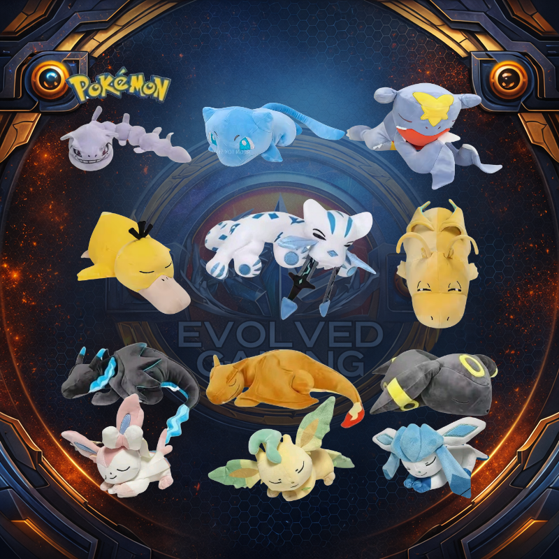 Pokémon Sleeping Plushies