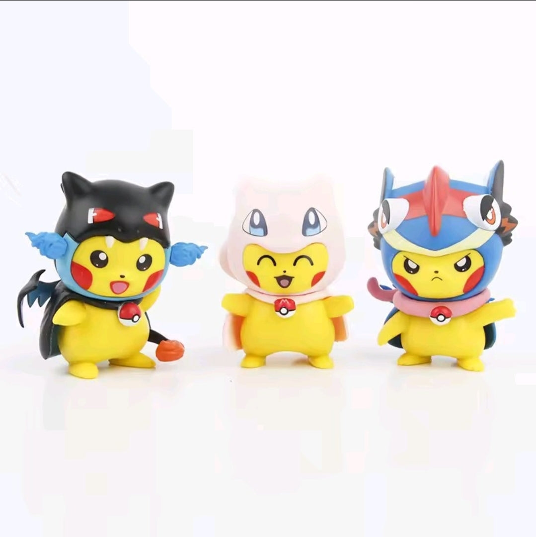 Poncho Pikachu Figurine