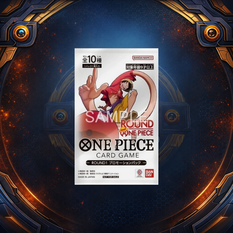 [JP] (Pre-Order) One Piece Round 1 Collaboration Promo 1 Pack