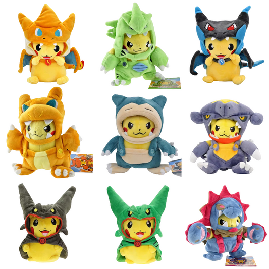 Pokémon Poncho Pikachu Plush