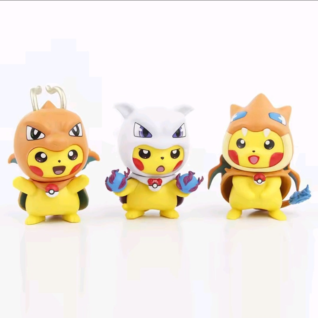 Poncho Pikachu Figurine