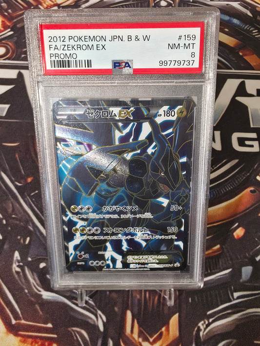 Zekrom EX #159 JP - PSA 8