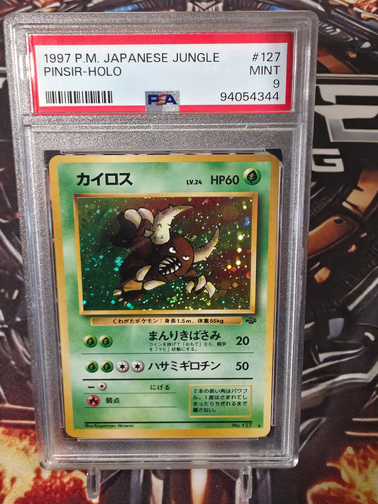 Pinsir #127 JP - PSA 9
