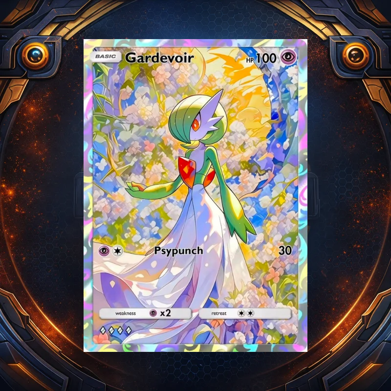 Custom Pokémon Art Gallery Pack (5 Cards)