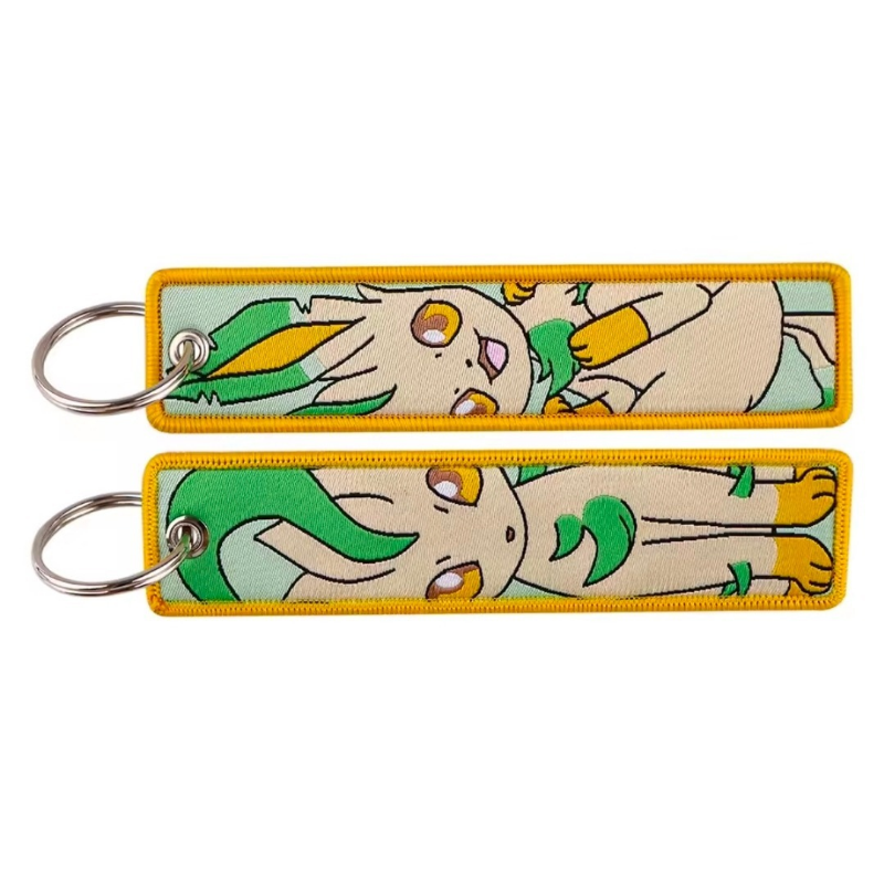 Pokémon Embroidered Keychains