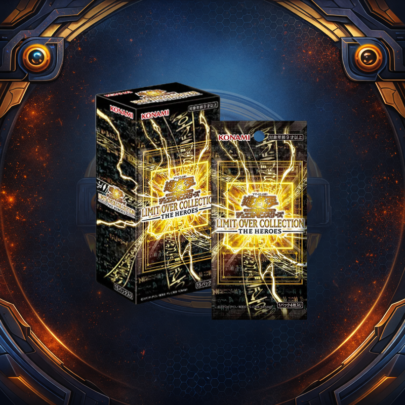 [JP] Yu Gi Oh! Limit Over Collection The Heroes Booster Box