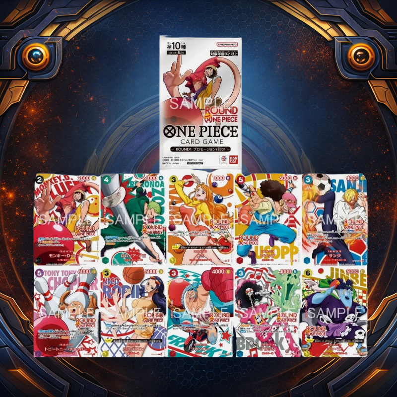 [JP] (Pre-Order) One Piece Round 1 Collaboration Promo 1 Pack