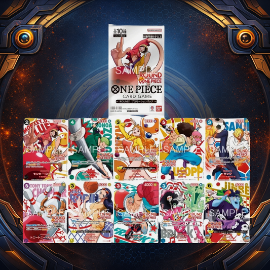 [JP] (Pre-Order) One Piece Round 1 Collaboration Promo 1 Pack