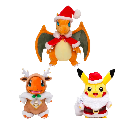 Holiday Pokémon Plushies