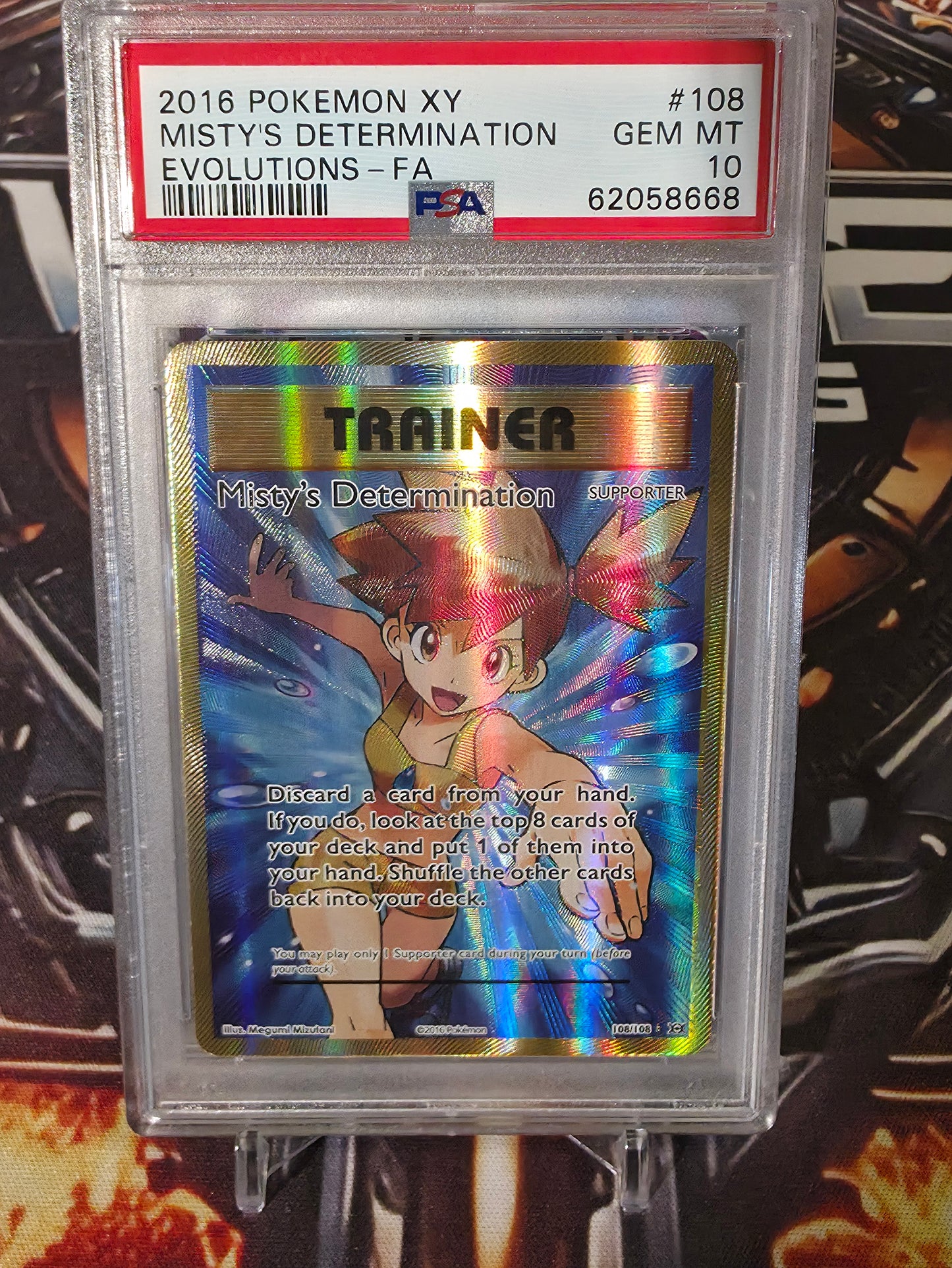 Misty's Determination #108 EN - PSA 10