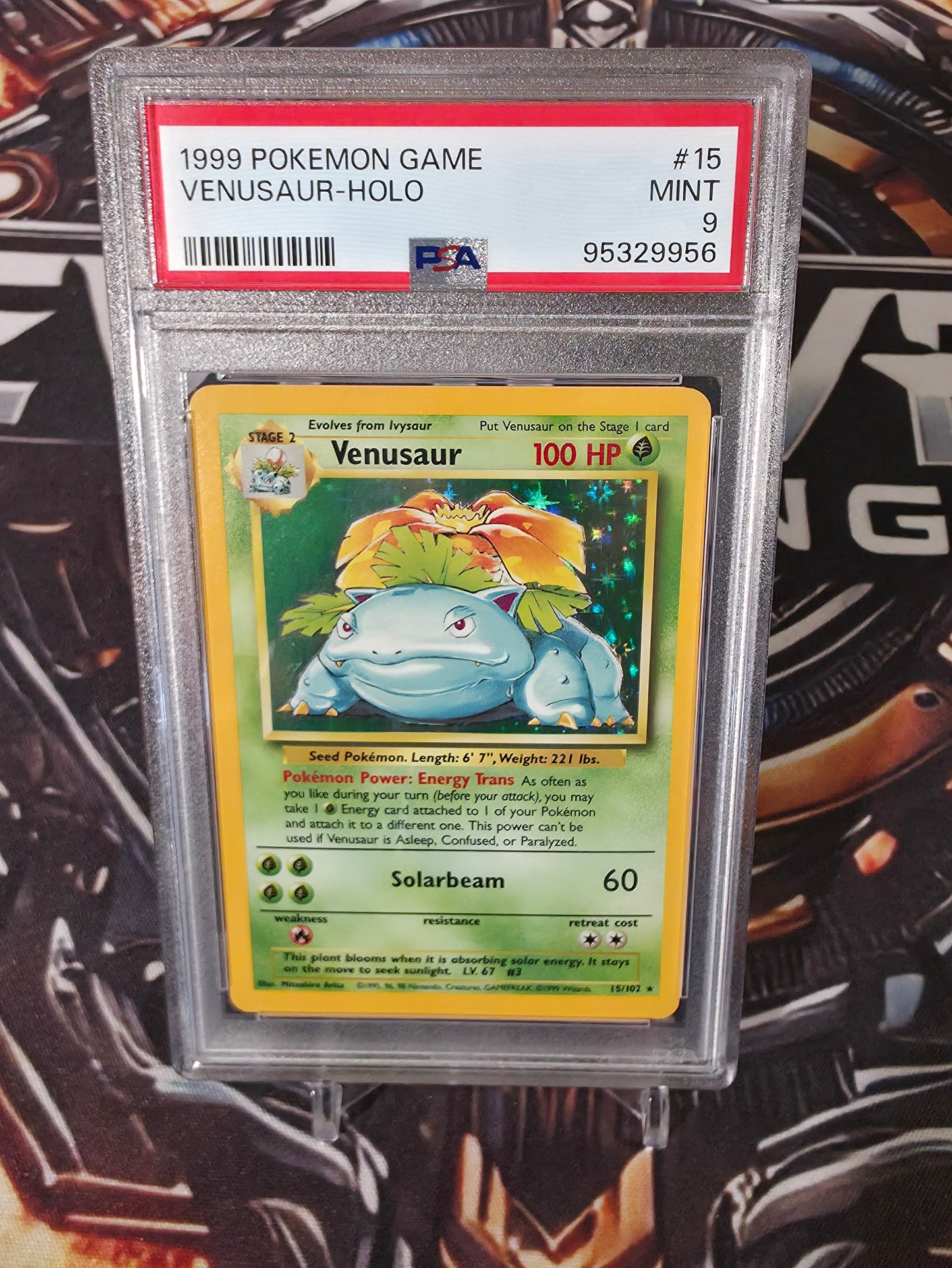 Venusaur #15 EN - PSA 9