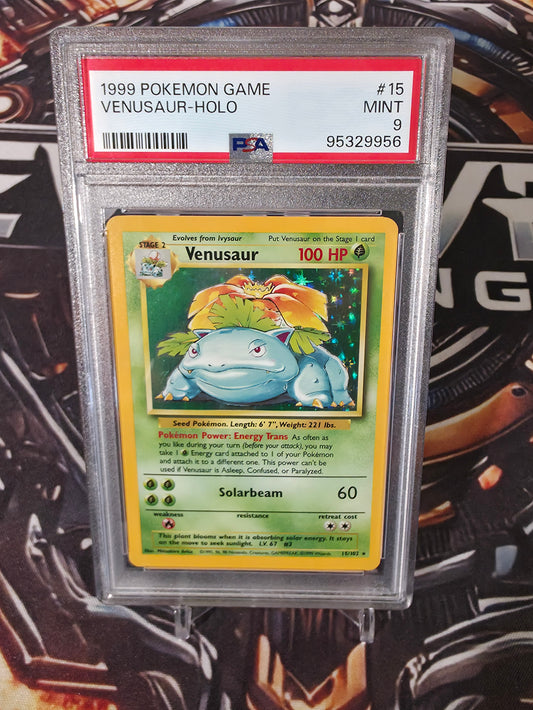Venusaur #15 EN - PSA 9