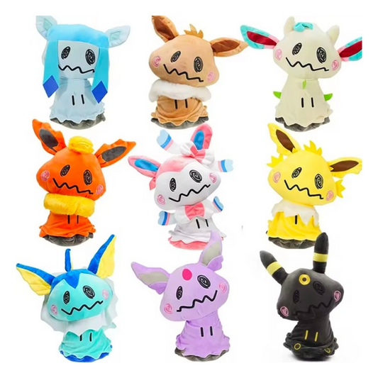 Pokémon Mimikyu Eeveelution Plushies